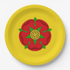 Vlag van Lancashire Papieren Bordje
