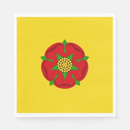 Vlag van Lancashire Servet (Voorkant)