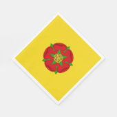 Vlag van Lancashire Servet (Hoek)