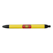Vlag van Lancashire Zwarte Inkt Pen (Voorkant)