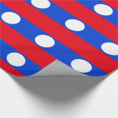 Vlag van Laos Cadeaupapier (Hoek)