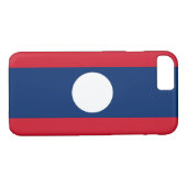 Vlag van Laos Case-Mate iPhone Case (Achterkant (Horizontaal))
