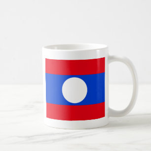 Vlag van Laos Koffiemok