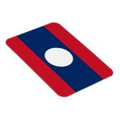 Vlag van Laos Magneet (Rechterzijde)