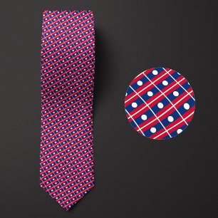 Vlag van Laos Pattern Stropdas