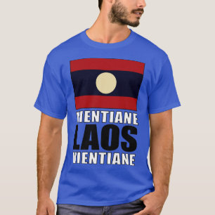 Vlag van Laos T-shirt