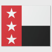 Vlag van Laredo (Texas) Cadeaupapier (Vlak)
