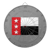 Vlag van Laredo (Texas) Dartbord (Voorkant)