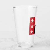 Vlag van Laredo (Texas) Glas (Rechts)