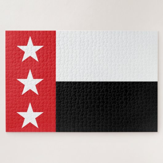Vlag van Laredo (Texas) Legpuzzel (Horizontaal)