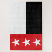 Vlag van Laredo (Texas) Legpuzzel (Verticaal)