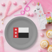 Vlag van Laredo (Texas) Papieren Bordje (Feest)