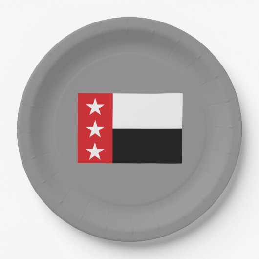 Vlag van Laredo (Texas) Papieren Bordje (Voorkant)