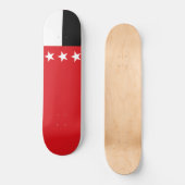 Vlag van Laredo (Texas) Persoonlijk Skateboard (Voorkant)