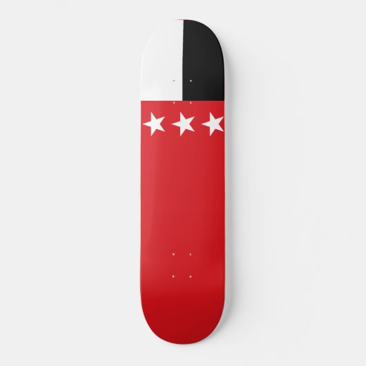 Vlag van Laredo (Texas) Persoonlijk Skateboard (Voorkant)