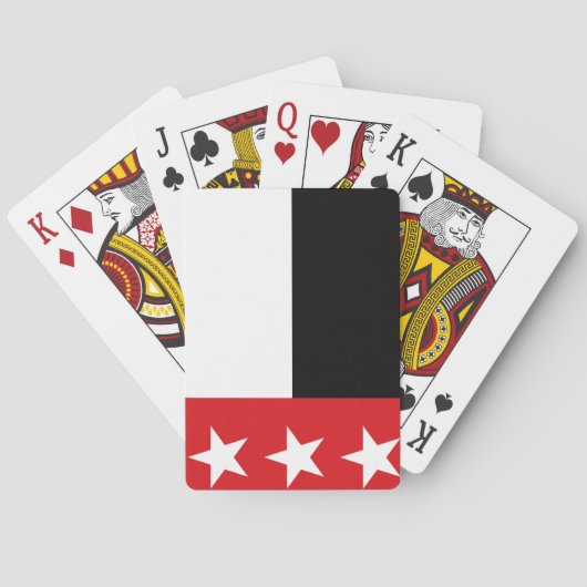 Vlag van Laredo (Texas) Pokerkaarten (Achterkant)