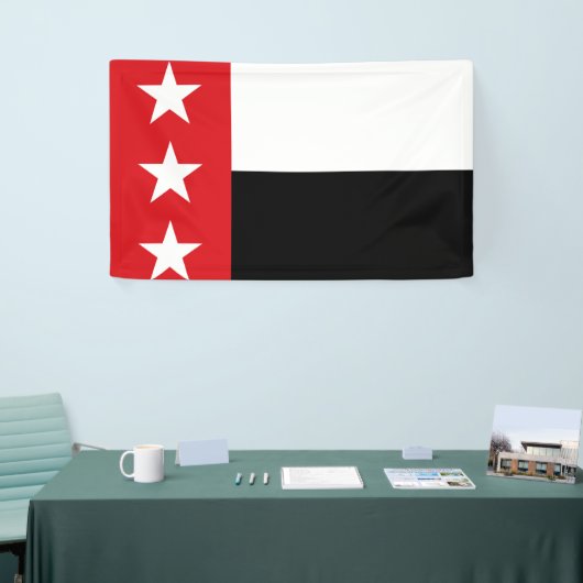 Vlag van Laredo (Texas) Spandoek (Beurs)