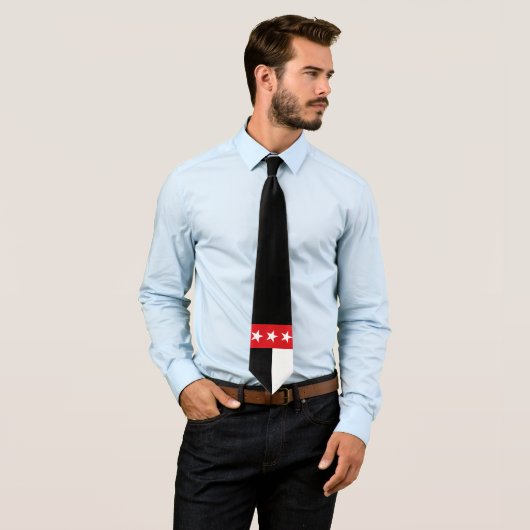 Vlag van Laredo (Texas) Stropdas (In situ)