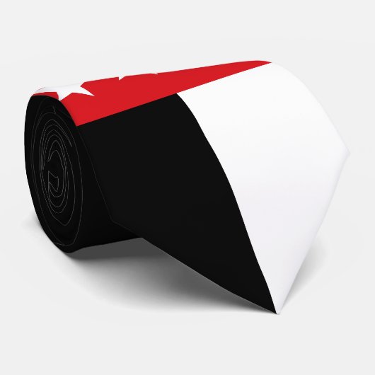 Vlag van Laredo (Texas) Stropdas (Opgerold)