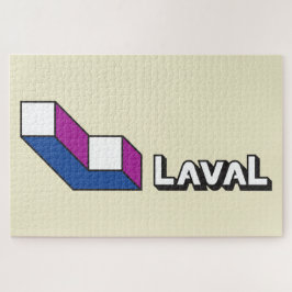 Vlag van Laval (Quebec, Canada) Legpuzzel
