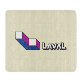 Vlag van Laval (Quebec, Canada) Snijplank