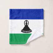 Vlag van Lesotho Bad Handdoek (Wasdoekje)