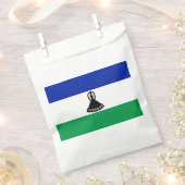 Vlag van Lesotho Bedankzakje (Geknipt)