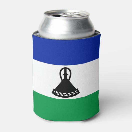 Vlag van Lesotho Blikjeskoeler (Blikje Voorkant)