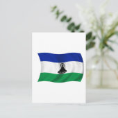 Vlag van Lesotho Briefkaart (Staand voorkant)