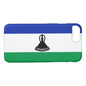 Vlag van Lesotho Case-Mate iPhone Case (Achterkant (Horizontaal))