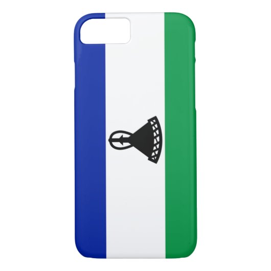 Vlag van Lesotho Case-Mate iPhone Case (Achterkant)