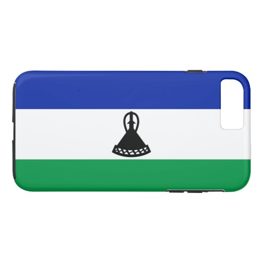 Vlag van Lesotho Case-Mate iPhone Case (Achterkant (Horizontaal))