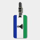 Vlag van Lesotho Easy ID Personal Bagagelabel (Voorkant verticaal)