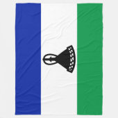 Vlag van Lesotho Fleece Deken (Voorkant)