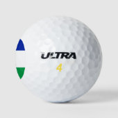 Vlag van Lesotho Golfballen (Logo)