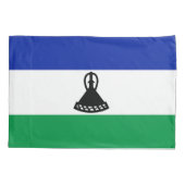 Vlag van Lesotho Kussensloop (Achterkant)