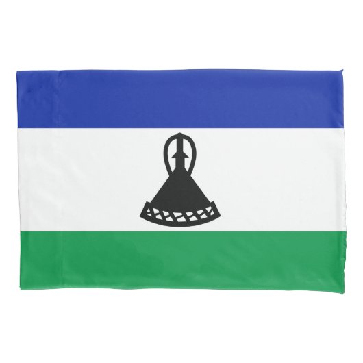 Vlag van Lesotho Kussensloop (Voorkant-Links)