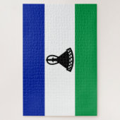 Vlag van Lesotho Legpuzzel (Verticaal)