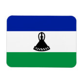 Vlag van Lesotho Magneet (Horizontaal)