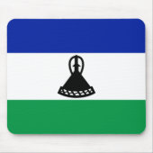 Vlag van Lesotho Muismat (Voorkant)