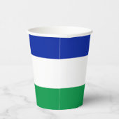 Vlag van Lesotho Papieren Bekers (Rechts)