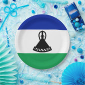 Vlag van Lesotho Papieren Bordje (Feest)