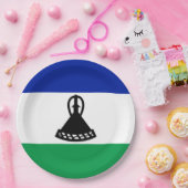 Vlag van Lesotho Papieren Bordje (Feest)