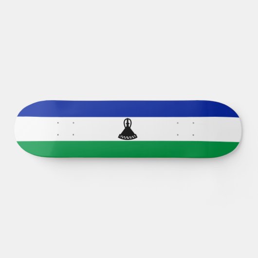 Vlag van Lesotho Persoonlijk Skateboard (Horizontaal)