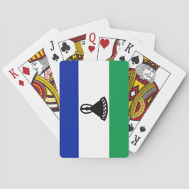 Vlag van Lesotho Pokerkaarten