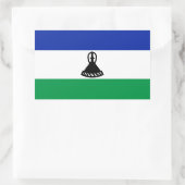 Vlag van Lesotho Rechthoekige Sticker (Tas)
