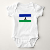 Vlag van Lesotho Romper (Voorkant)