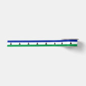 Vlag van Lesotho Satijnen Lint (Voorkant)
