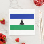 Vlag van Lesotho Servet (Insitu)
