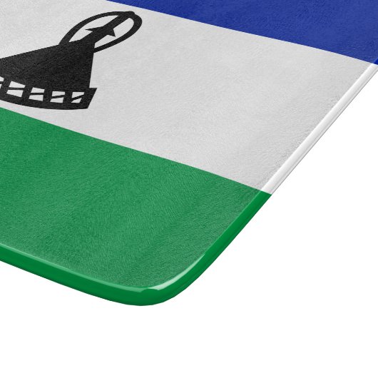 Vlag van Lesotho Snijplank (Hoek)